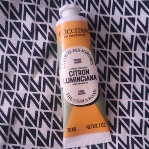 L'OCCITANE Citrus Hand Cream - Yellow and White